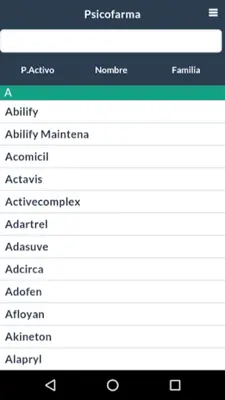 Psicofarma android App screenshot 3